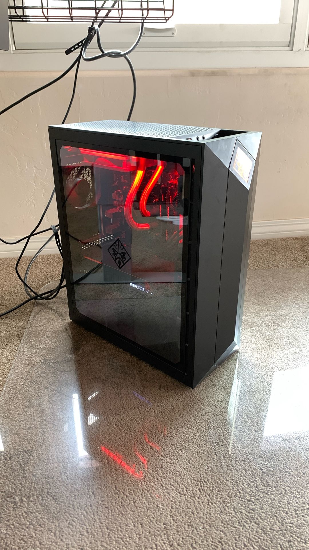 HP Omen Gaming PC – RTX 3050, i7-9700K, 16GB RAM, 1TB+ SSD/HDD ⚠️Needs new Power Supply