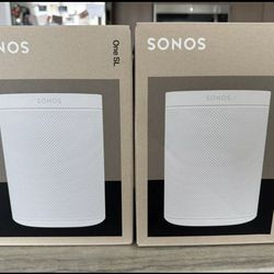 Sonos One SL Wireless Speakers (White) - 2 Pack