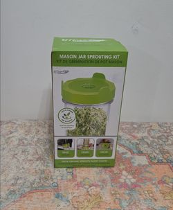 Masontops Single Jar Sprouting Kit with Seeds