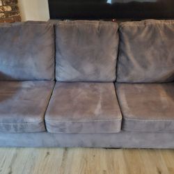 gray sofas 