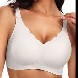 New Soft Wireless Push Up Bra