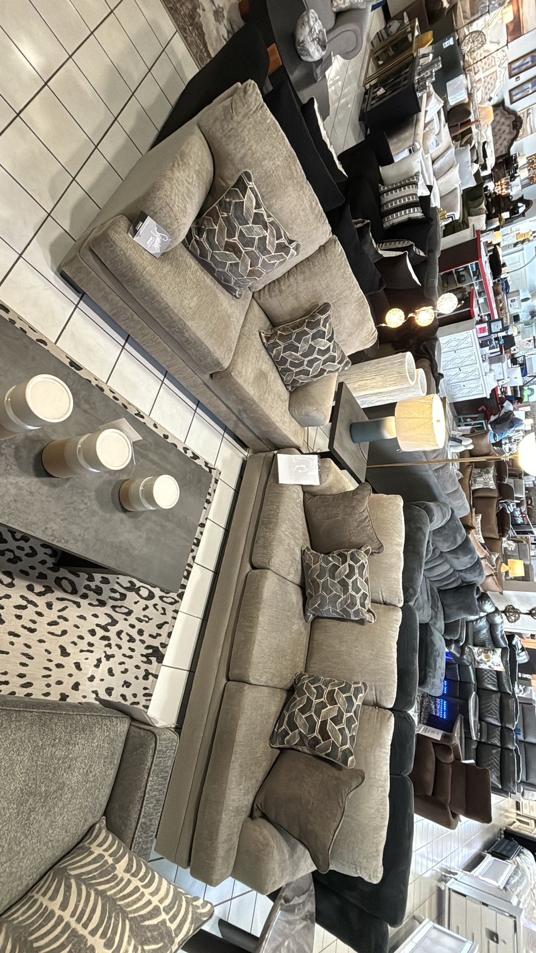 Beautiful Sofa And Loveseat Set - Brand New
