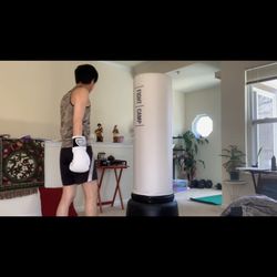 Brand New Fight Camp Punch Bag With Gloves 