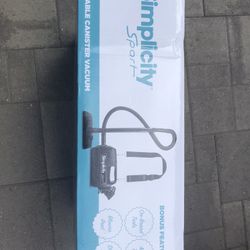 Reduced Price Simplicity canister vacuum