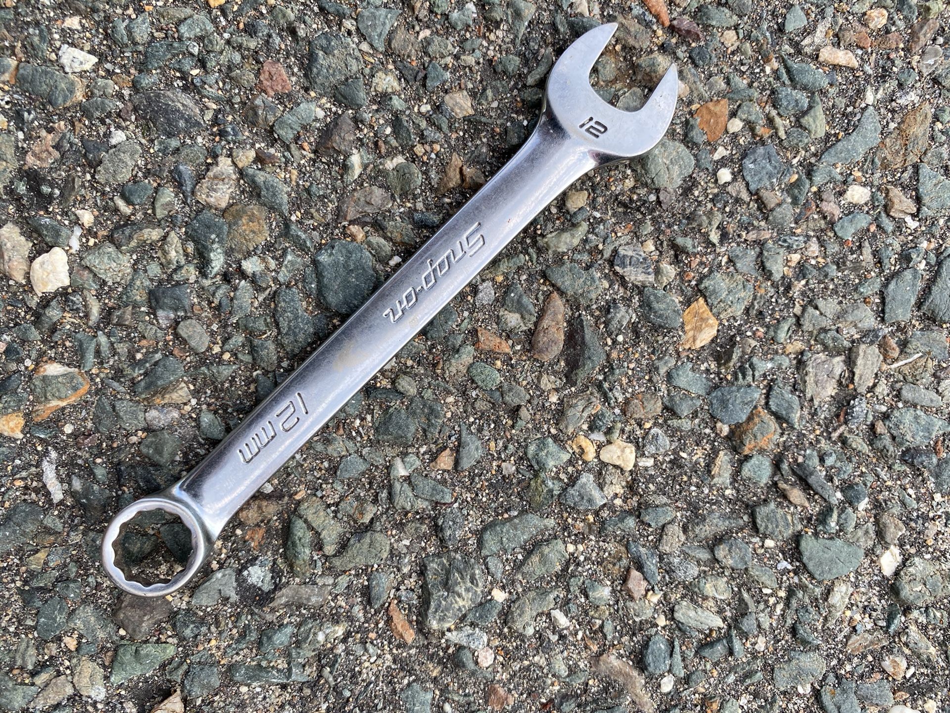 Snap on tool wrench