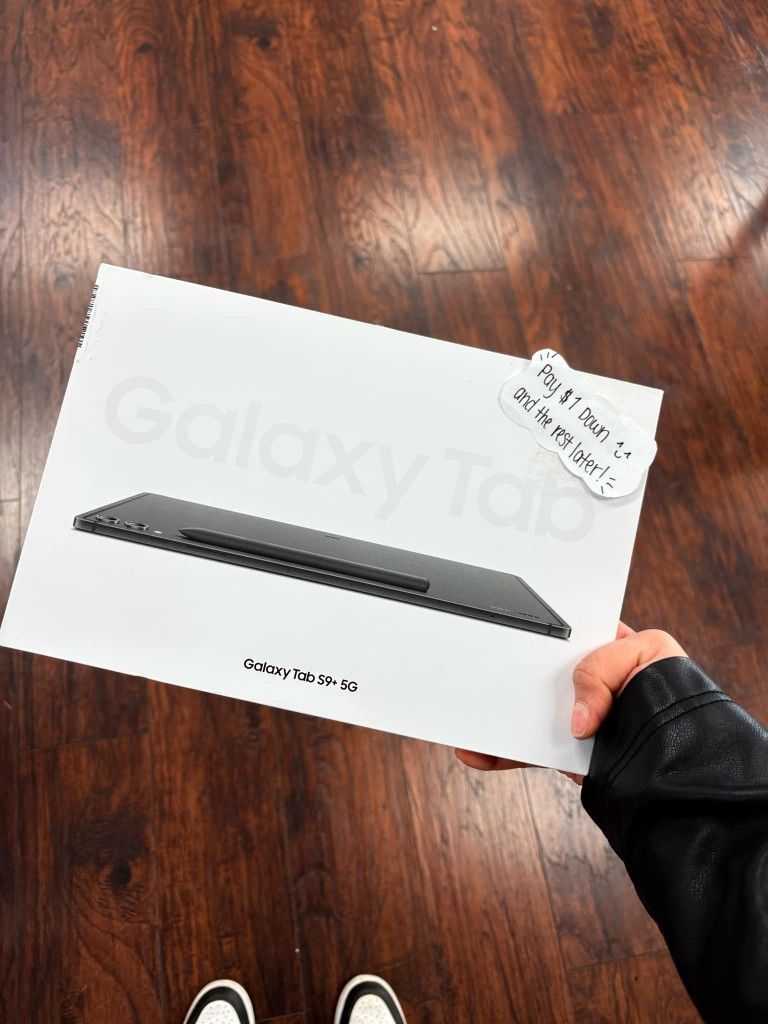 Samsung Galaxy Tab S9 FE + 12.4 With Pen - Payments Available - Pay $1 Down To take It home