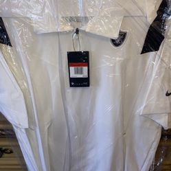 Raiders White Nike Pullover