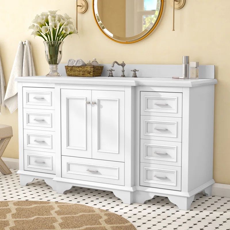 Loughlam 60" Single Bathroom Vanity with Top