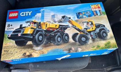 Lego Set - 60494 - Dump Truck & Front End Loader *New*