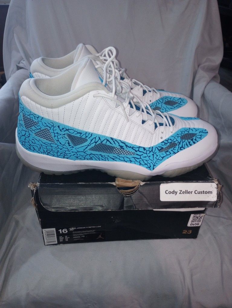 Jordan 11 IE (P.E.) CODY ZELLER (NIKE MADE CUSTOM!)