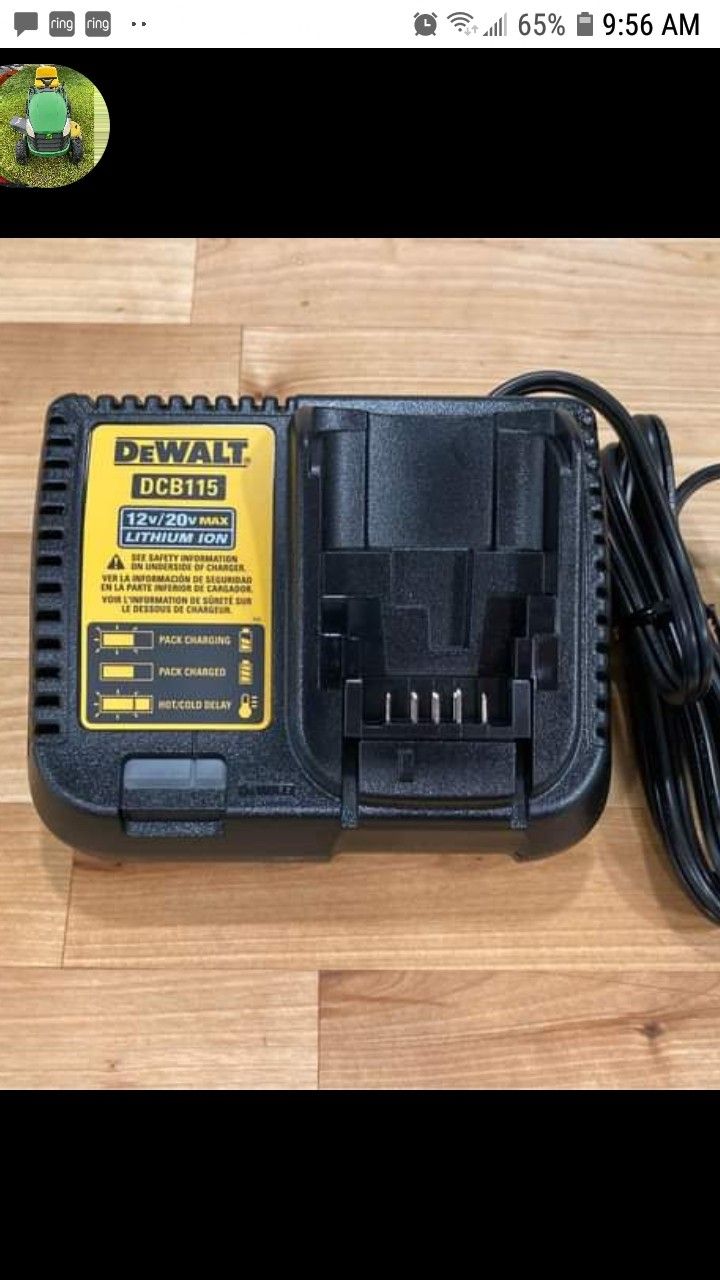 Dewalt CHARGERS New Kc