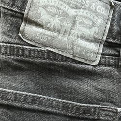 Men’s Levy’s 505 Jeans - Black