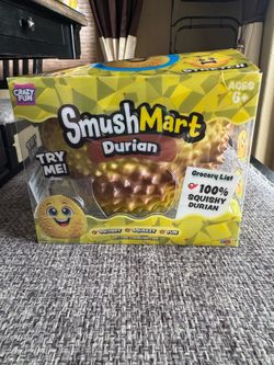 Smush mart Durian squishy crazy fun