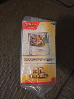 Pokémon 30th celebration knock out collection
