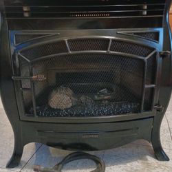 Black Natural Gas Heater Stove