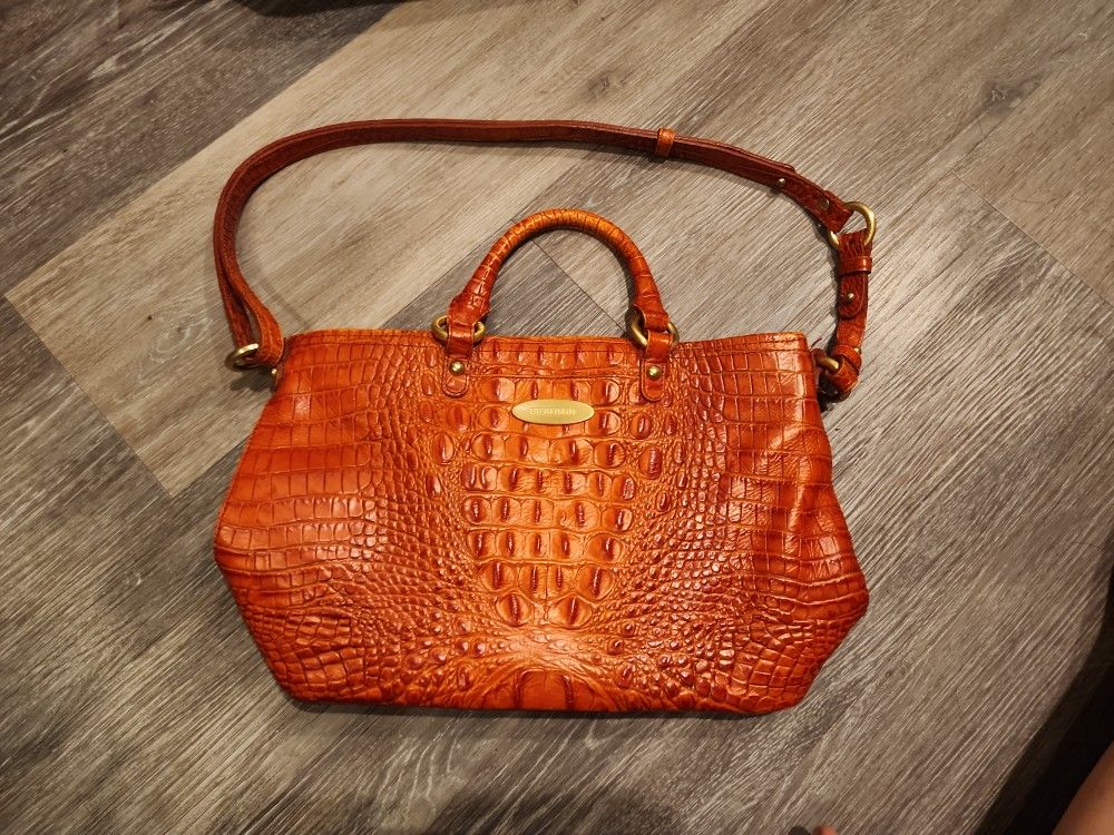 Vintage Brahmin Orange Bag