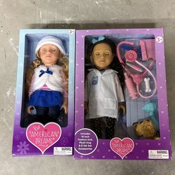 American Dream 18’’ Doll - 2 sets