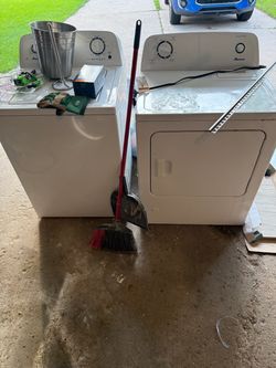 Amana washer and dryer