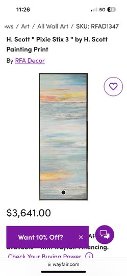 PIXIE STIX 2  And PIXIE STIX 3 Paintings