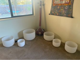 Crystal Singing bowls