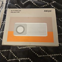 AKIYO WI-FI MINI LED PROJECTOR