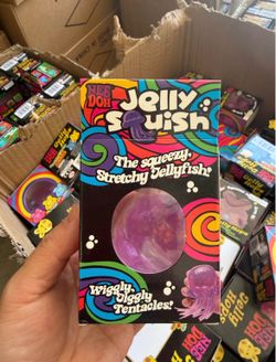 Needoh Jelly Squish Jellyfish Squishy Toys