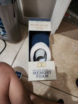 Mens Memory Foam Slippers