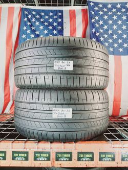 285/30ZR21 PIRELLI PZERO PZ4 PNCS ULTRA HIGH PERFORMANCE LUXURY 285/30R21 USED TIRES 285 30 21