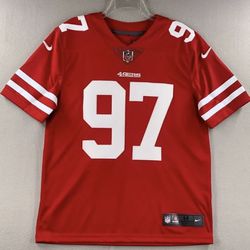 San Francisco 49ers Red Jersey For Bosa #97 New With Tags Available All Sizes 
