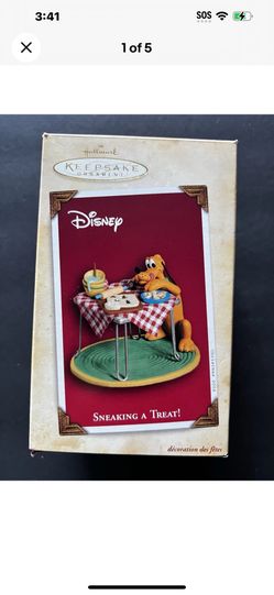 Hallmark Keepsake Pluto Sneaking A Treat 