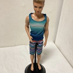 Collectible Beach Ken Barbie Doll