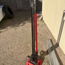 Hi-lift Jack. Like New. With Storage Bag And Stand. Jeep X 4x4, Truck, Off-road