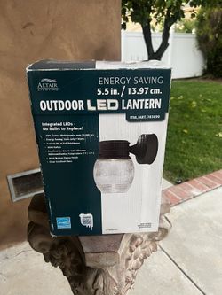 Outdoor LED Lantern Light - Brand New Unopened Box