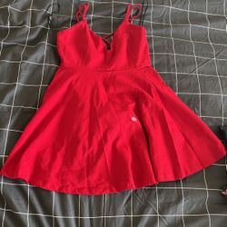 Red Windsor dress