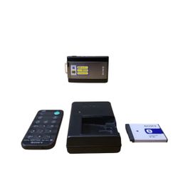 Sony Cyber-shot DSC-T300 10.1MP Black Digital Camera Touch Screen Tested