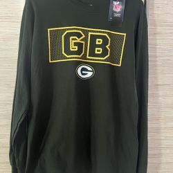 NEW Men’s Green Bay Packers Long Sleeve 