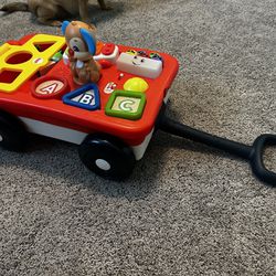 Fisher Price Toy Wagon Pull And Play 