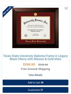 University Frame