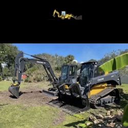Drive ways  Forestry mulching  Land clearing  Bush hogging and Dirt moving  Finish Grade and Building Pad 