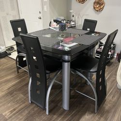 Glass Dining Table 
