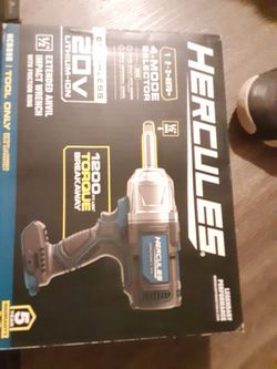 Hercules 20V Brushless 1/2" Impact Wrench Tool Only