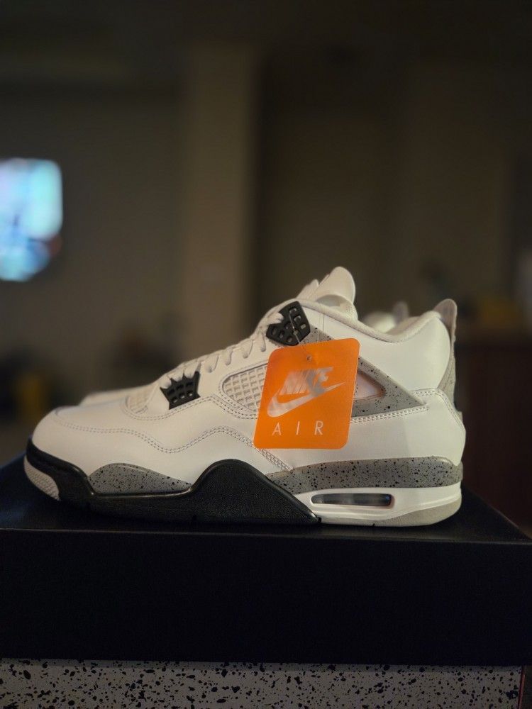 Jordan 4 "White Cement"