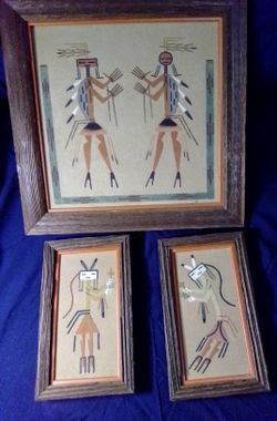 Native American Sand Painting 