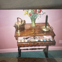 Antique mahogany Sewing Table