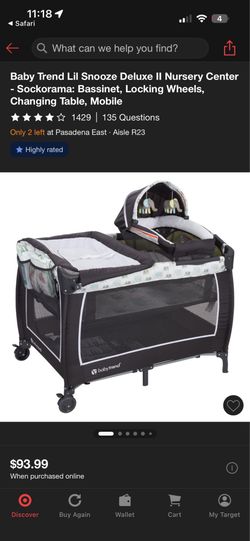 Babytrends pack n play