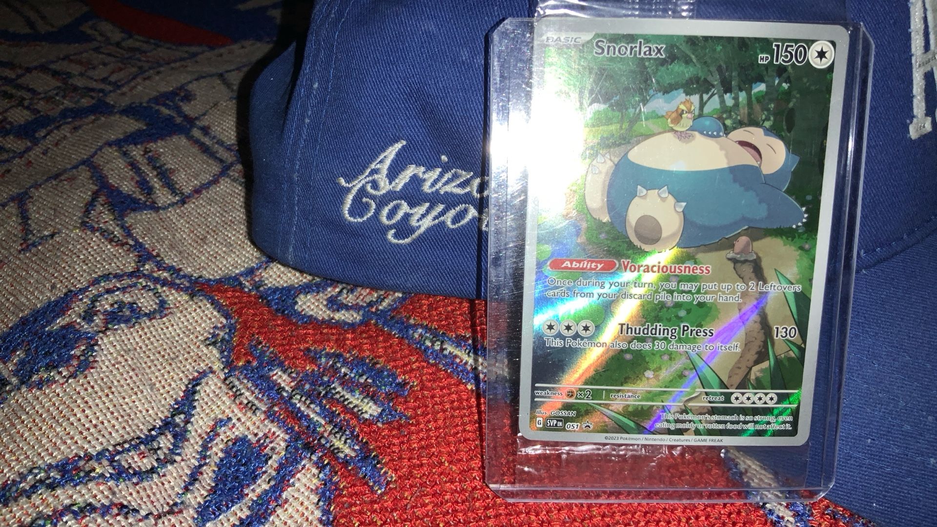 Pokemon Card Sorlax Pro 051