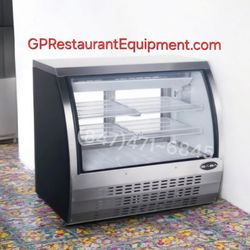 Commercial Refrigerated Deli Display Case Meat Cheese Delicatessen