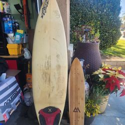 Long Board & Surfboard