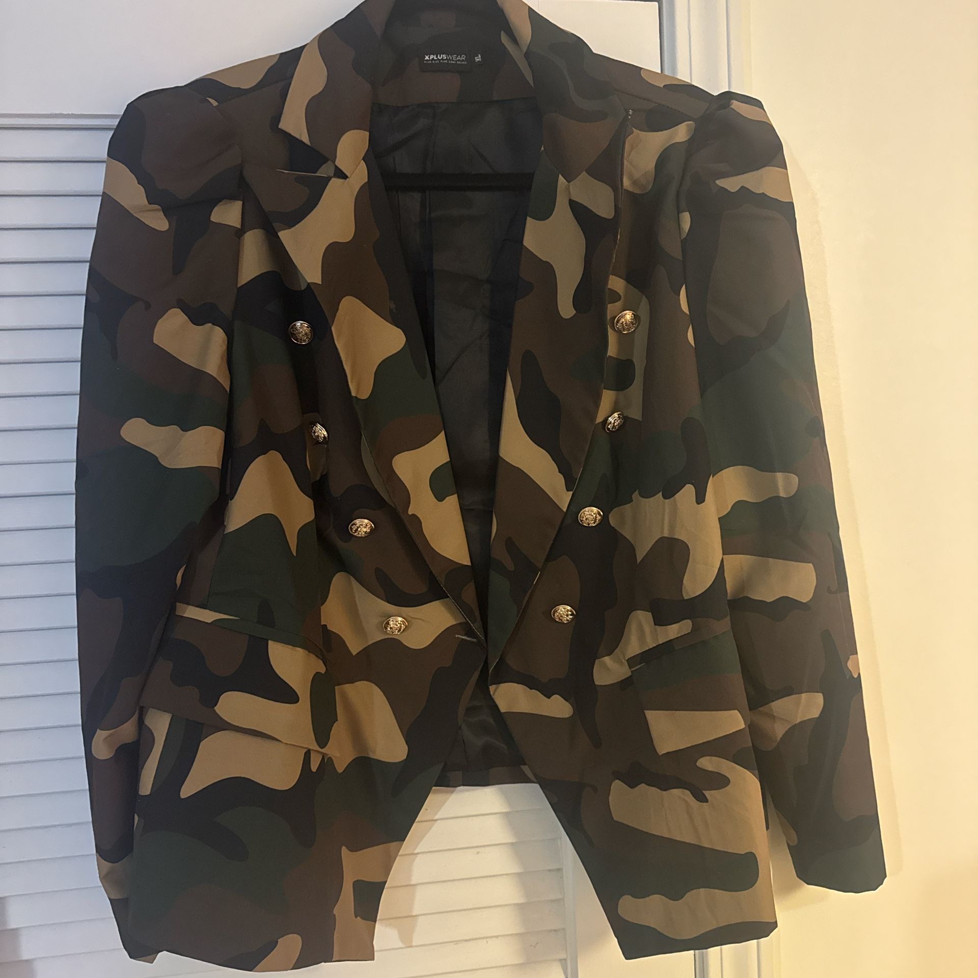 Camouflage Blazer 