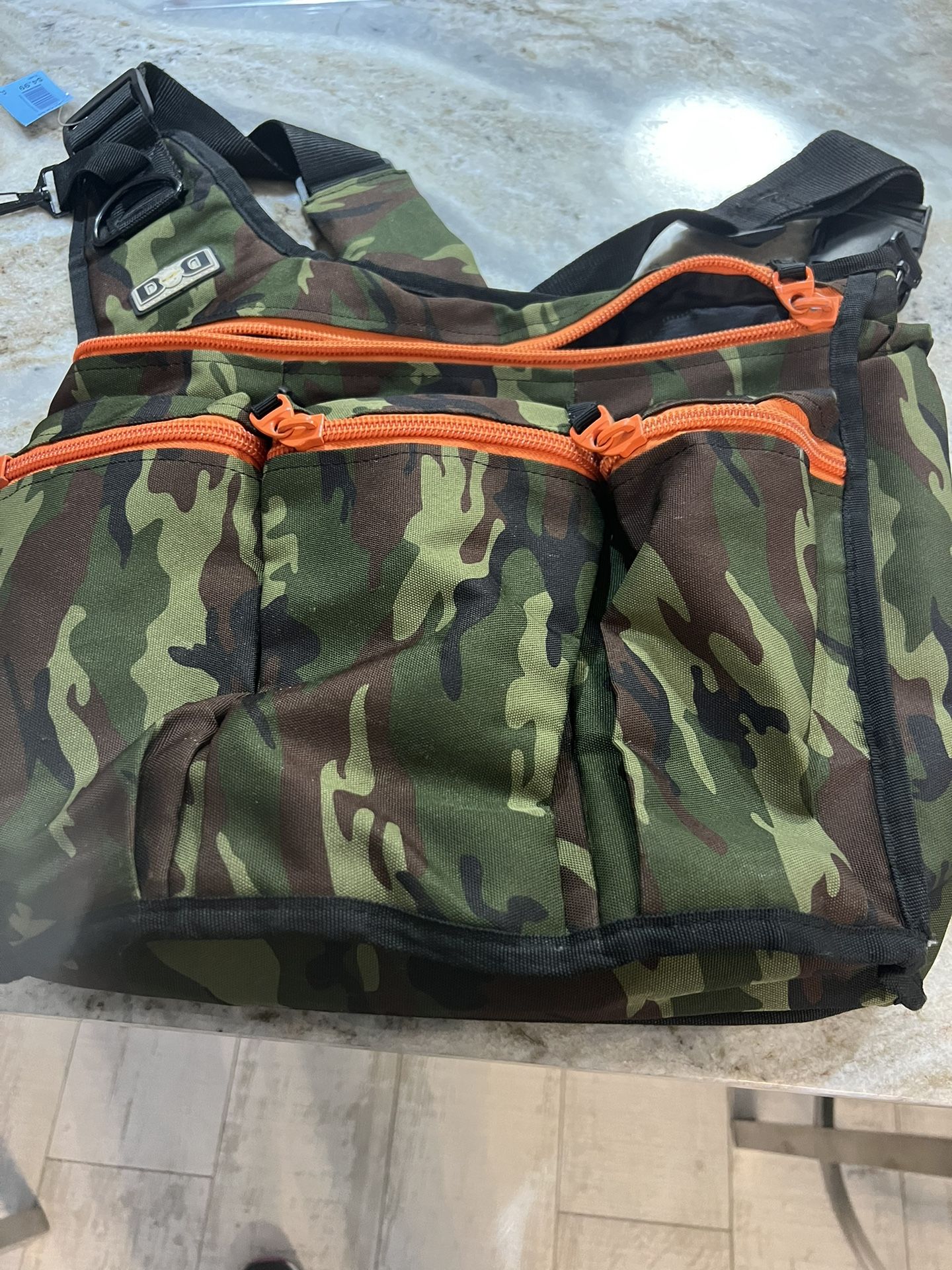 Camo Diaper Bag 